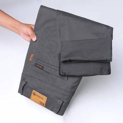 Herren Baumwollhose Slim Fit