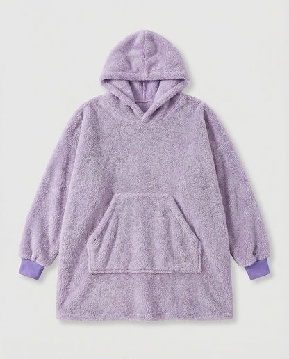 Unisex Oversize Flanell-Hoodie