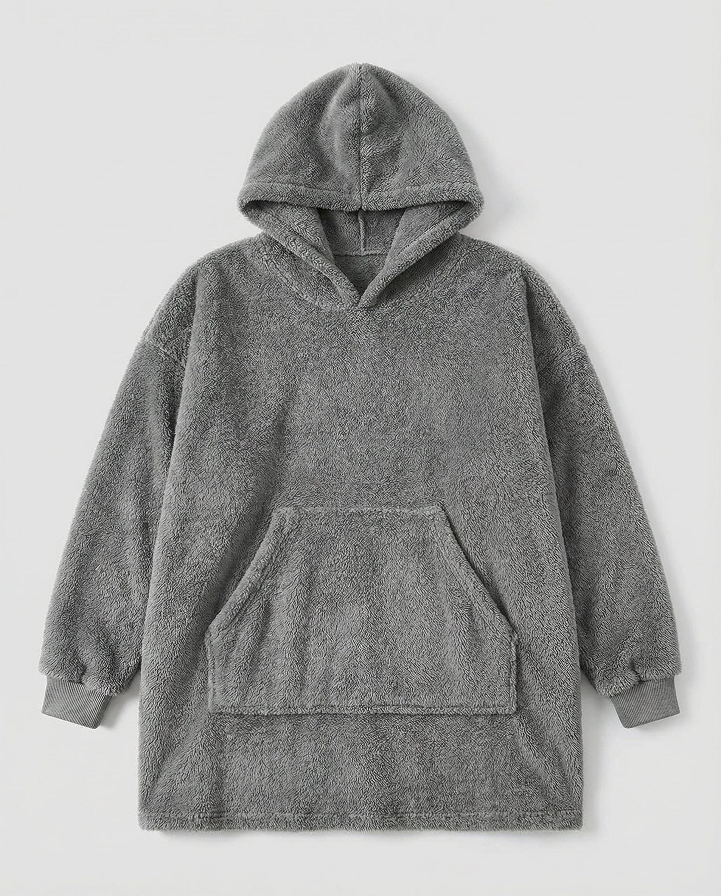 Unisex Oversize Flanell-Hoodie