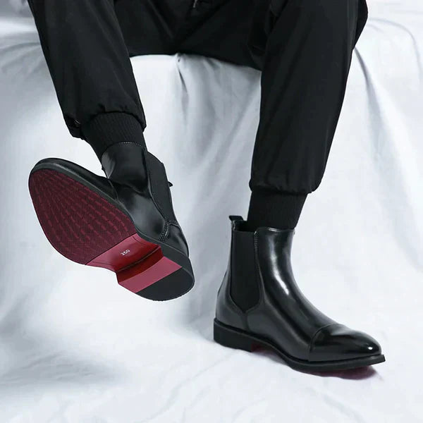 Eveloria Herren Stiefel Leder