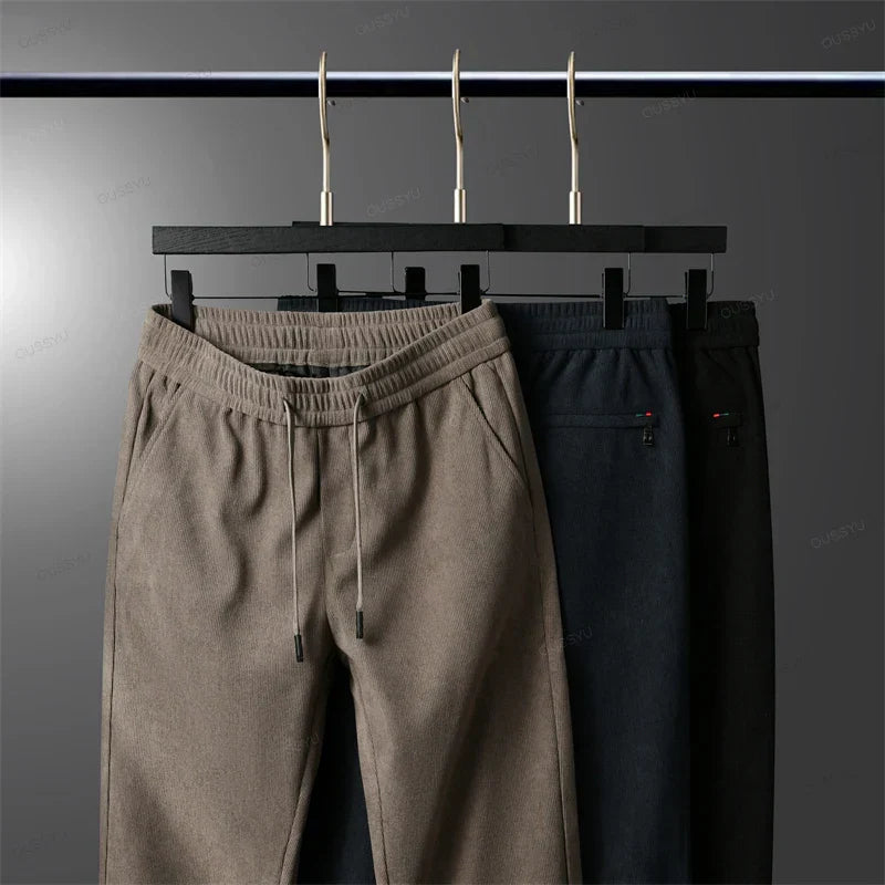 Herren Cordhose Stilvoll Braun