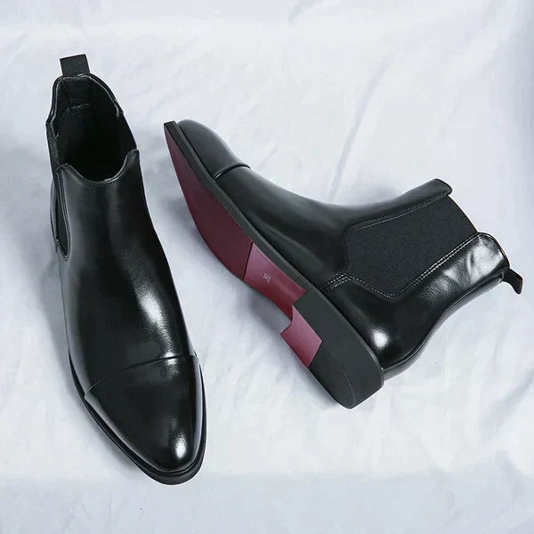 Eveloria Herren Stiefel Leder