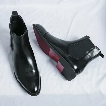 Eveloria Herren Stiefel Leder