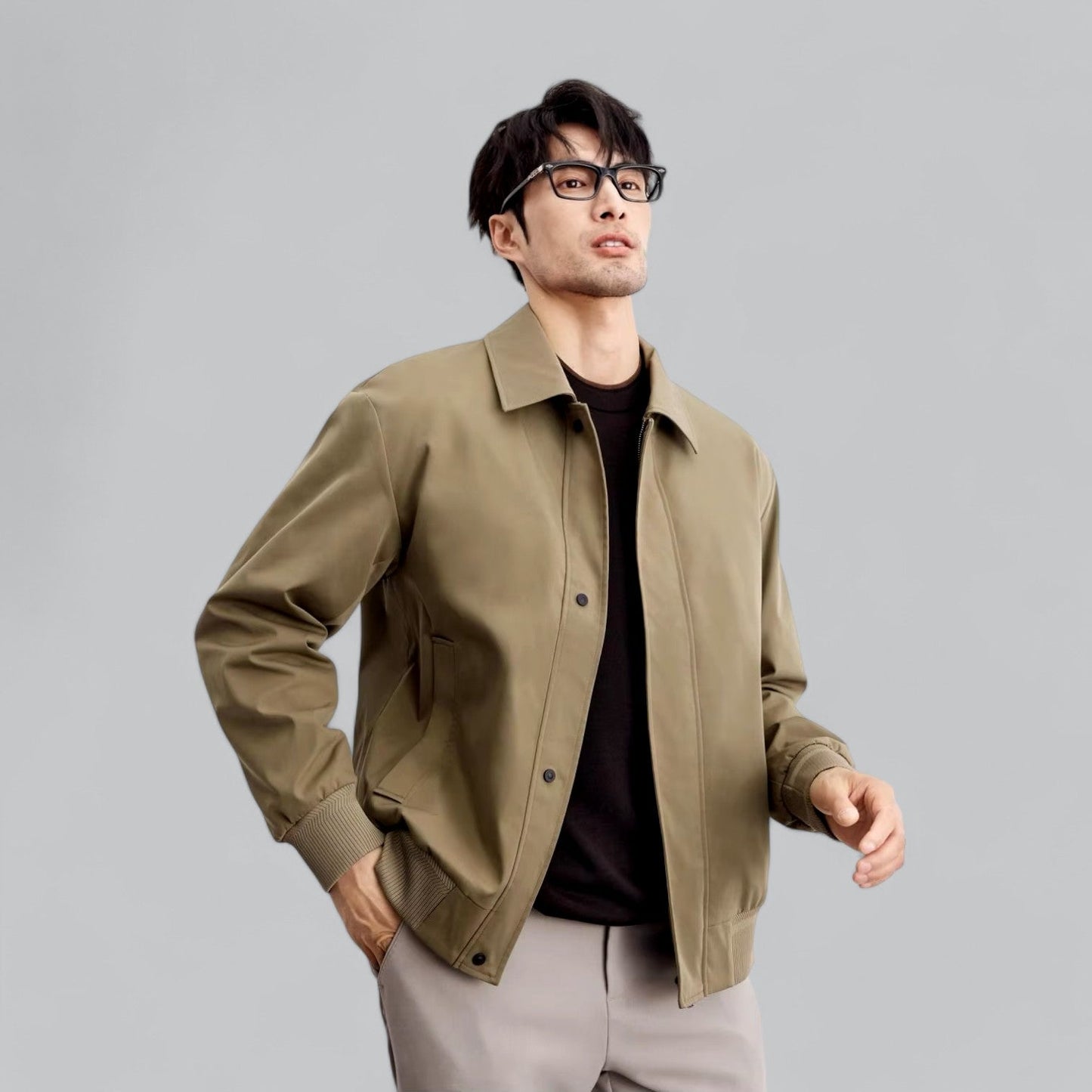 Eveloria Herren Businessjacke Klassisch