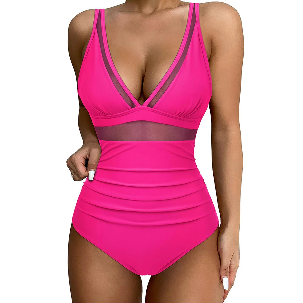 Eveloria Damen Badeanzug Strandmode