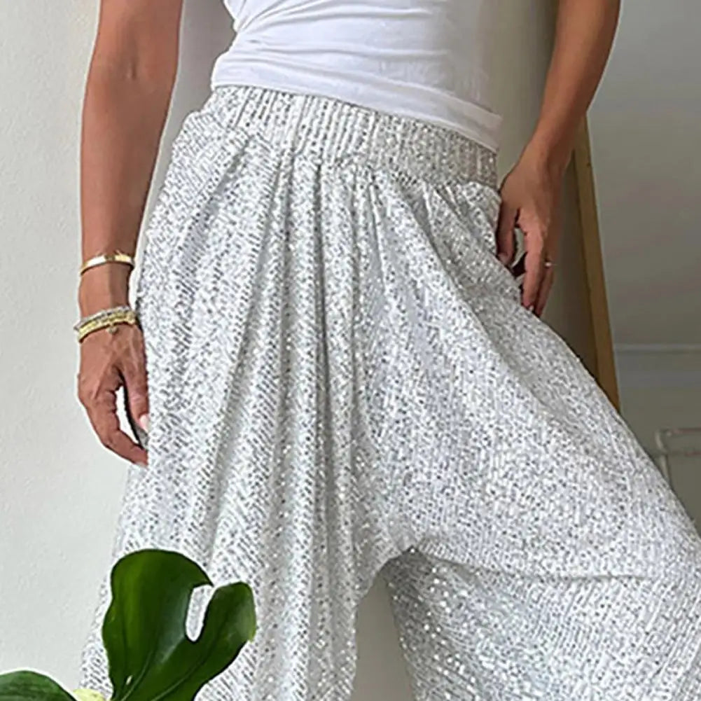 Damen Jogginghose Glitzer