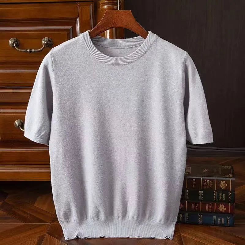 Eveloria Damen Kurzarm T-Shirt Elegant