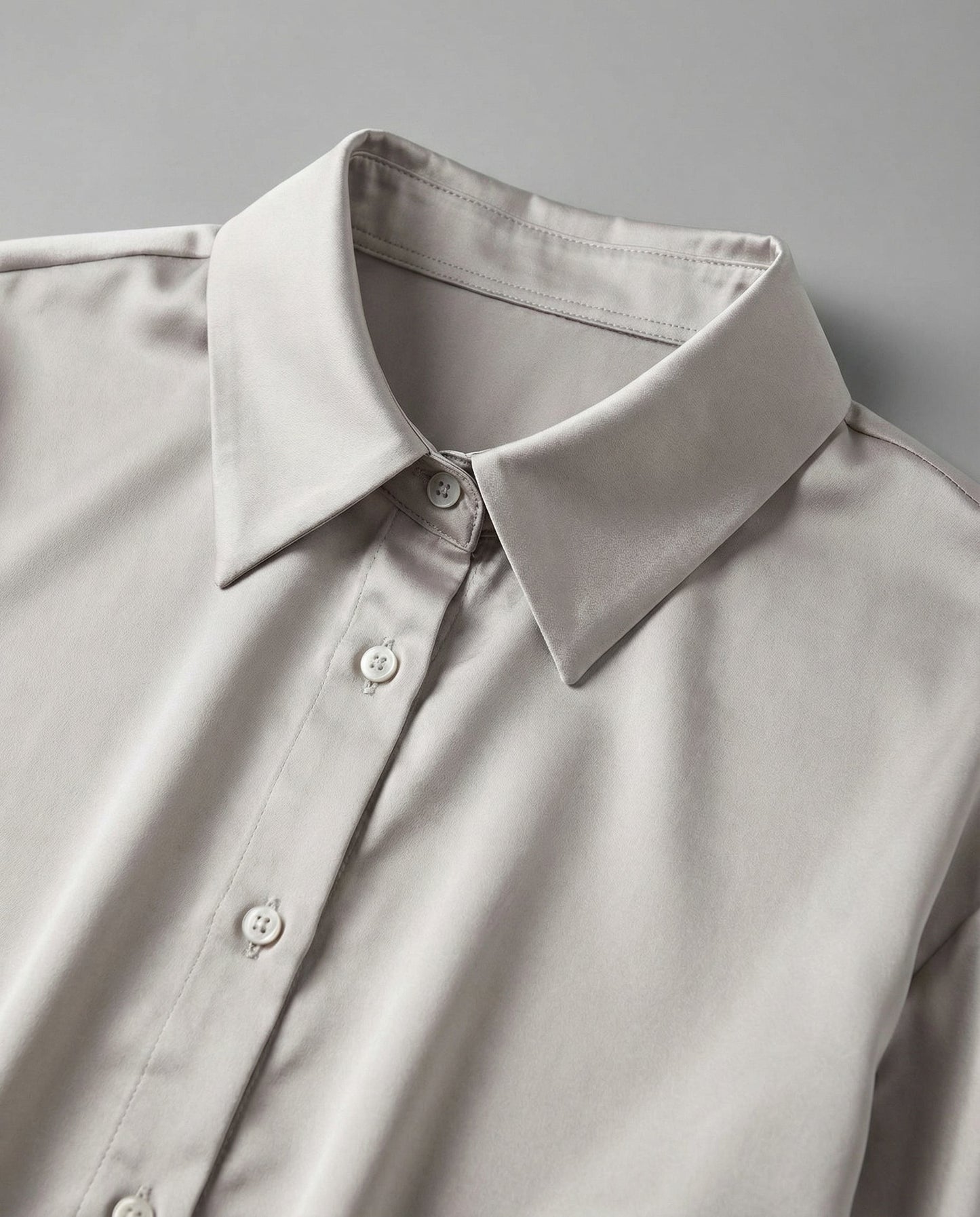 Damen Seidenbluse Elegantes Design Vintage Look