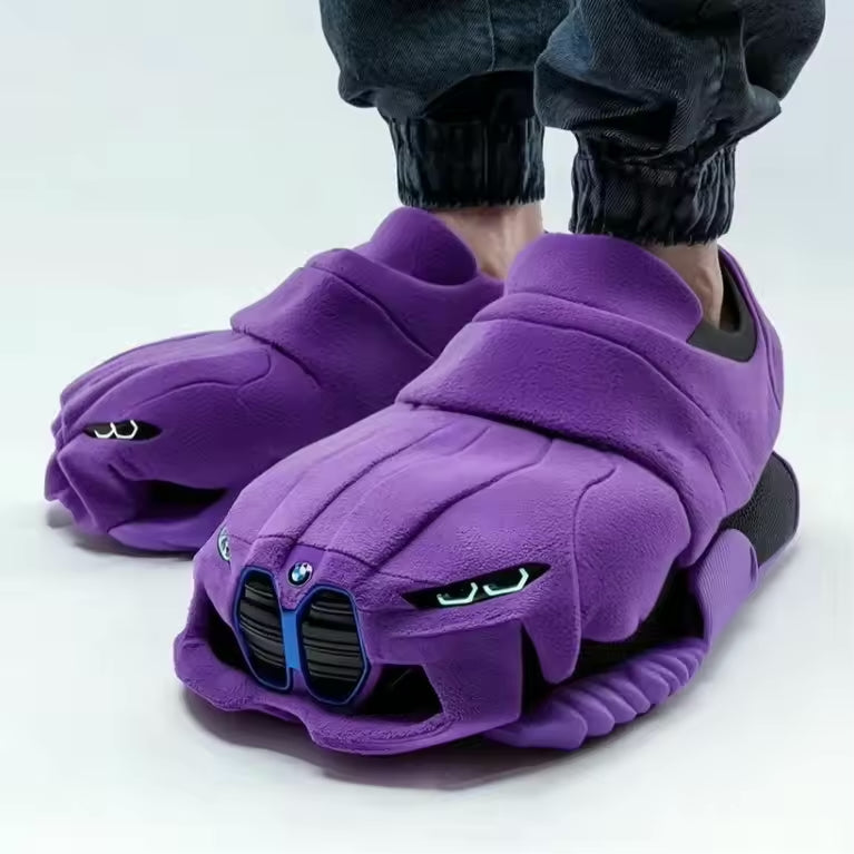 Eveloria Damen Pantoffeln Rutschfeste Sohle Auto-Design