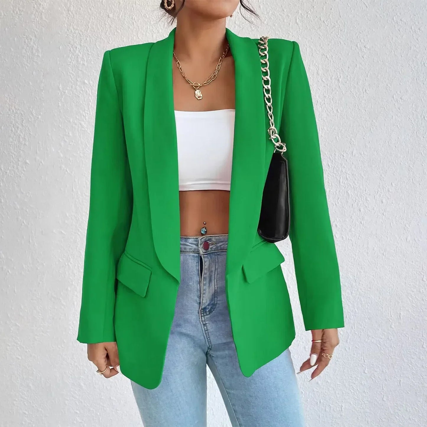 Eveloria Damen Blazer Modisch