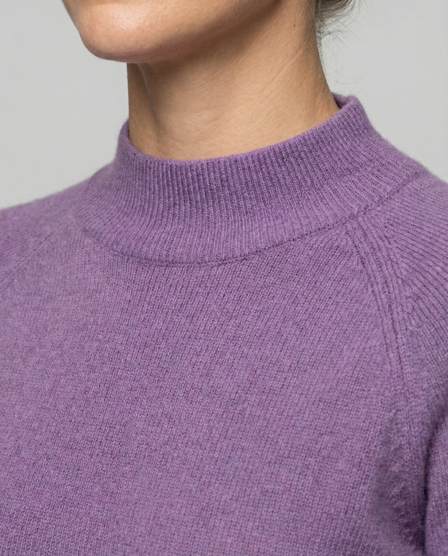 Damen Schurwolle Pullover Warm
