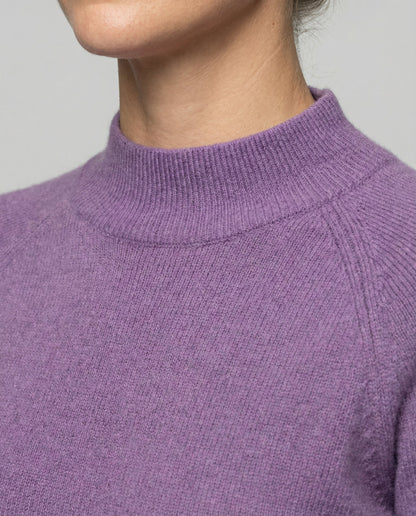 Damen Schurwolle Pullover Warm
