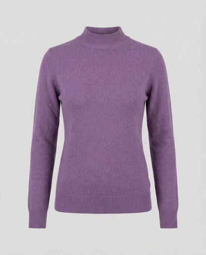 Damen Schurwolle Pullover Warm