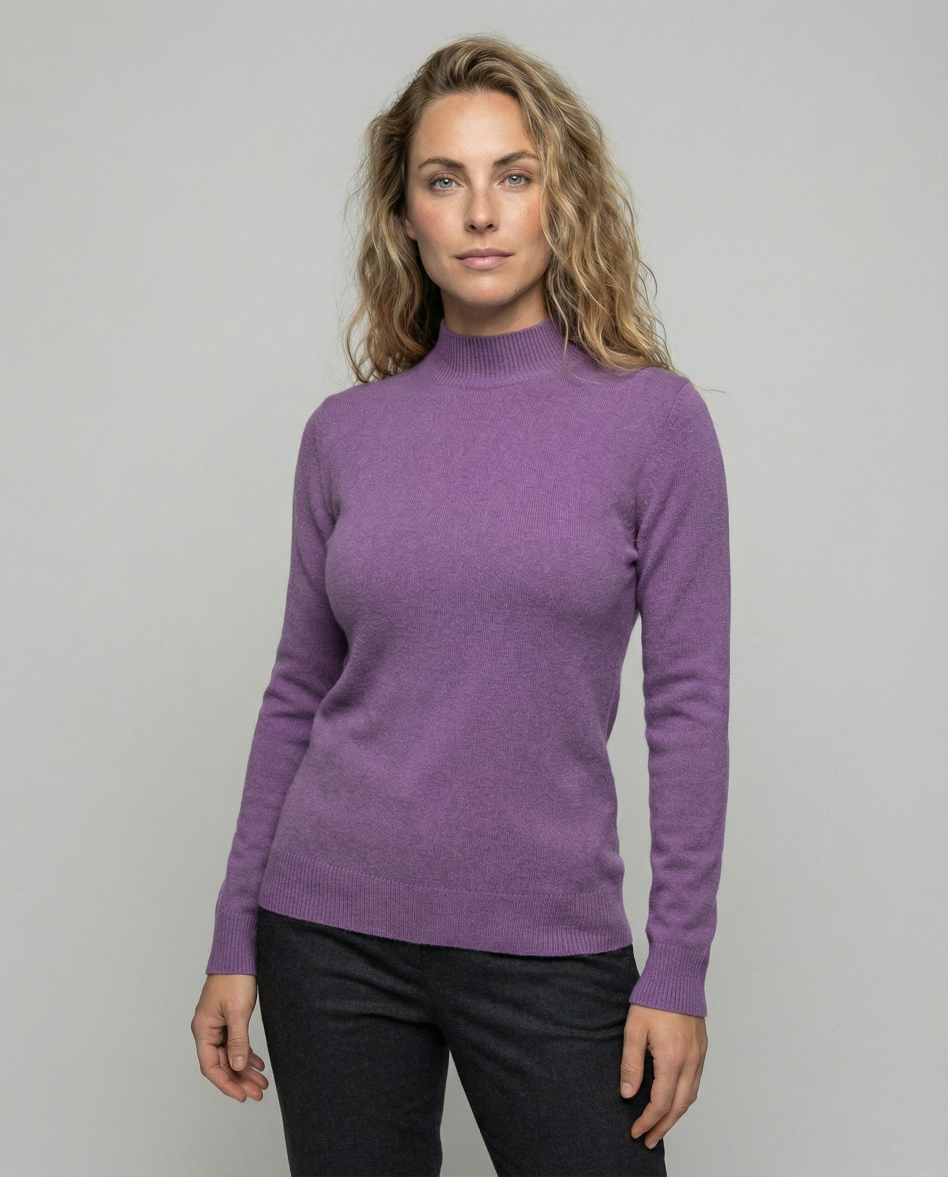 Damen Schurwolle Pullover Warm - Eveloria