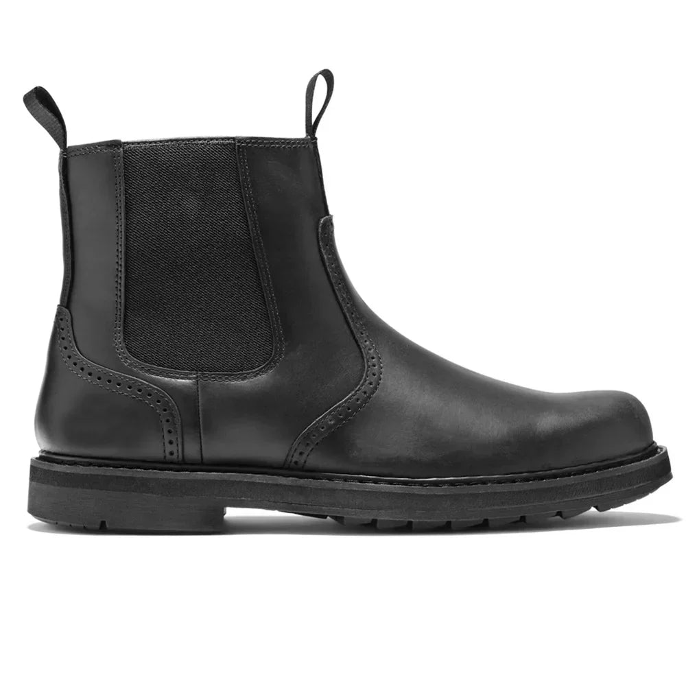 Herren Chelsea Stiefel Elastisch Pembroke