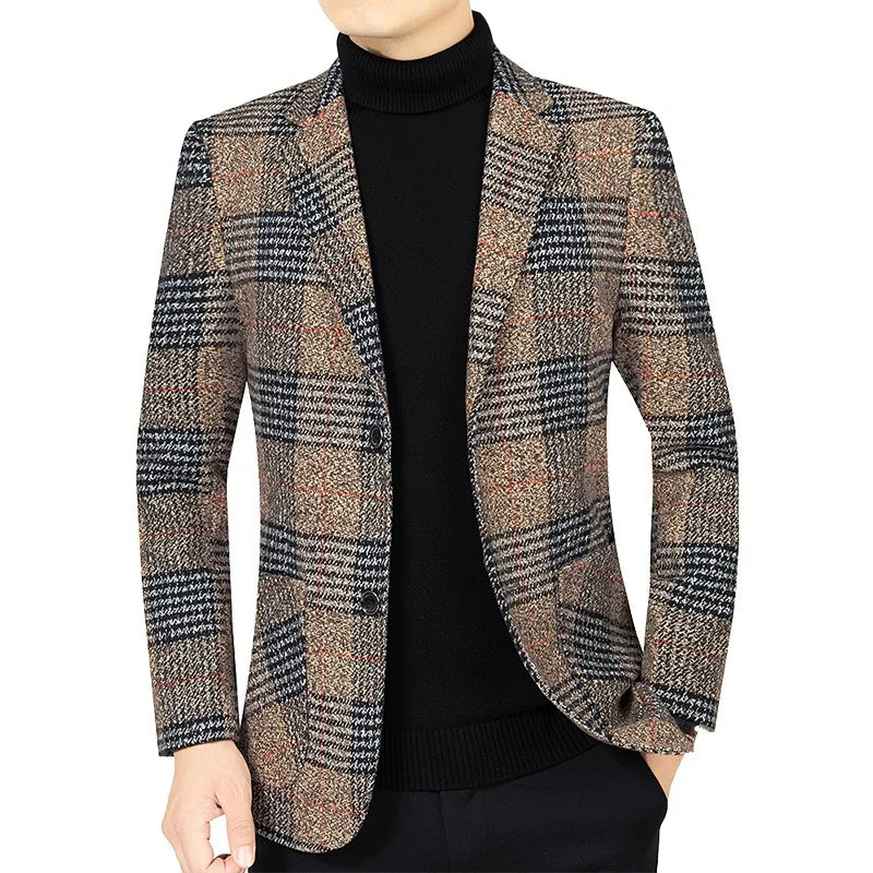 Herren Tweed Blazer Elegant