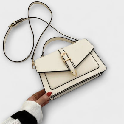 Damen Klassische Schultertasche Elegantes Design Struktur Optik