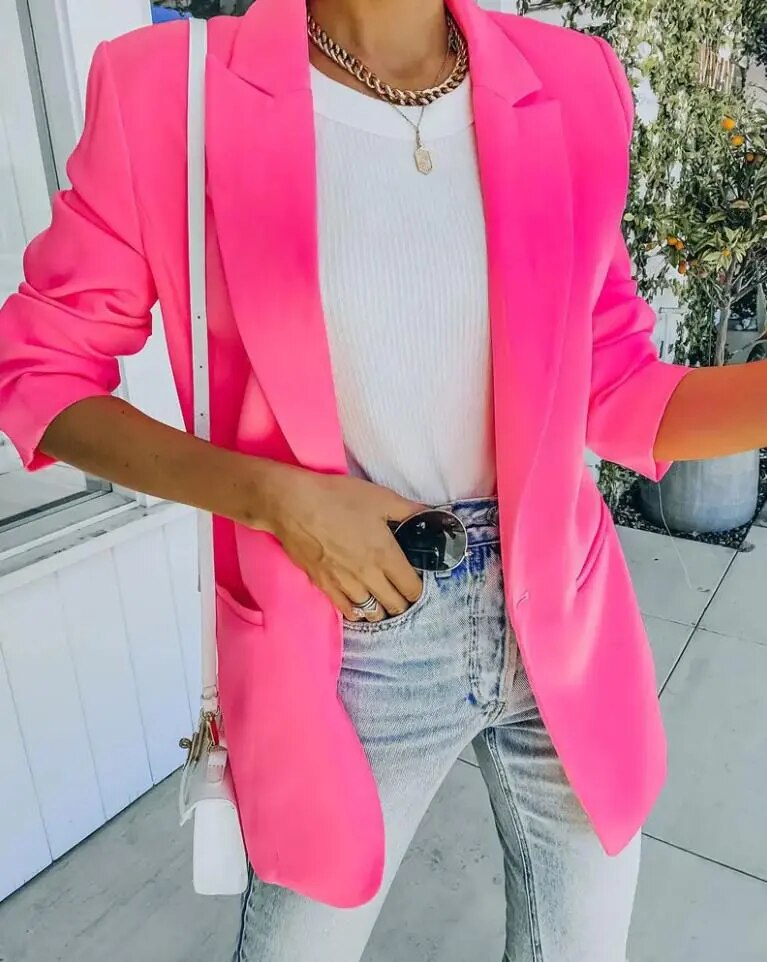 Eveloria Damen Blazer Büro