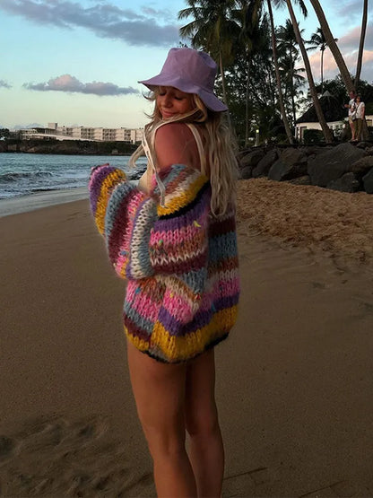 Eveloria Damen Strickcardigan