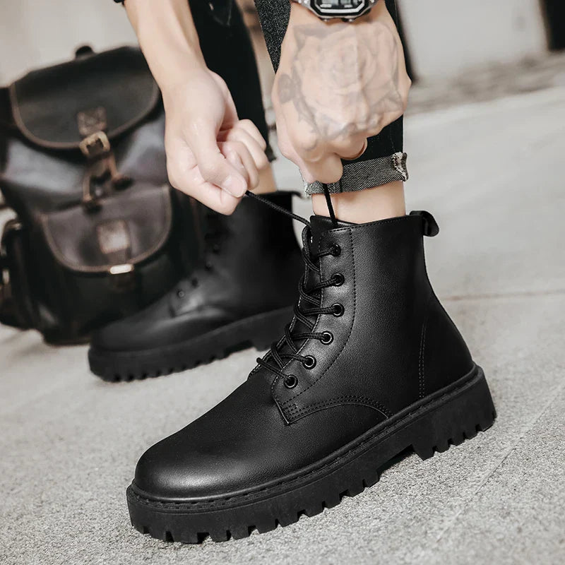 Herren High- Stiefel Wasserdicht Rutschfest