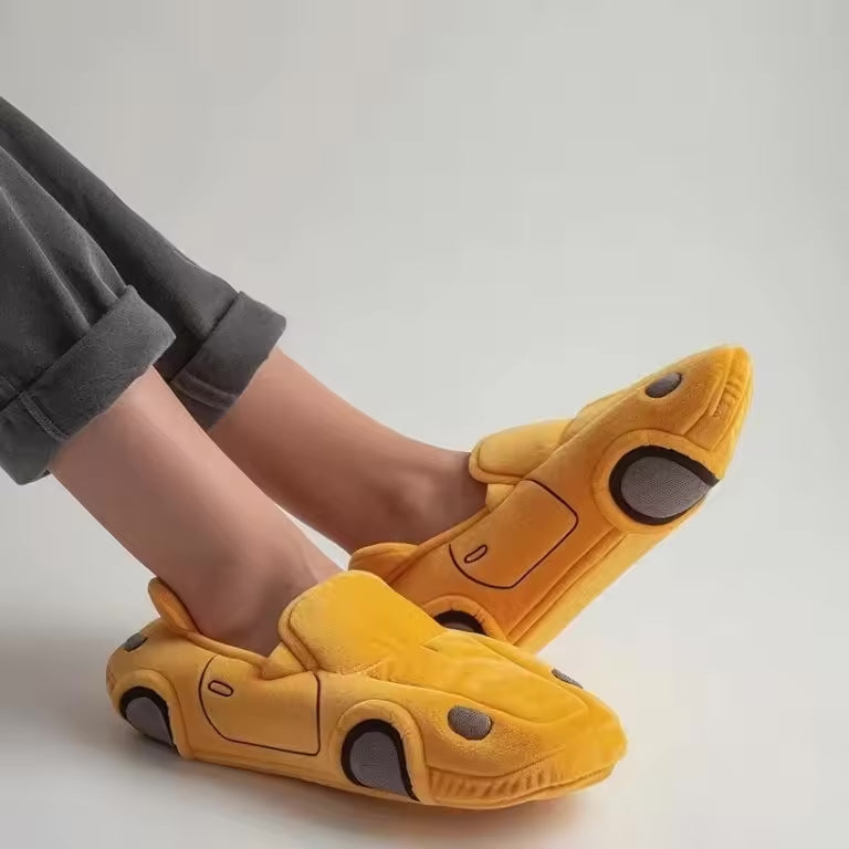 Eveloria Damen Pantoffeln Rutschfeste Sohle Auto-Design