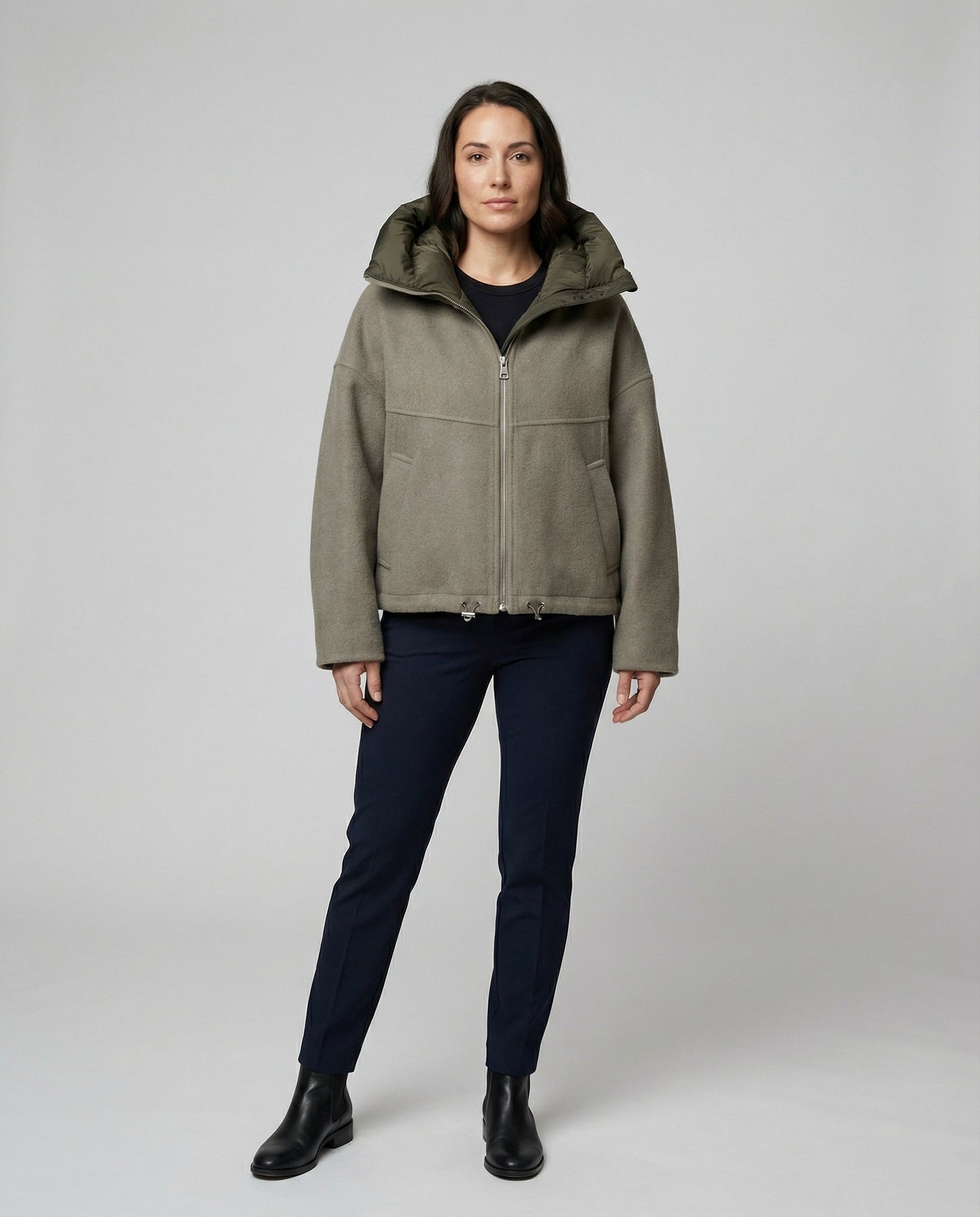 Damen Kapuzenjacke Lässig