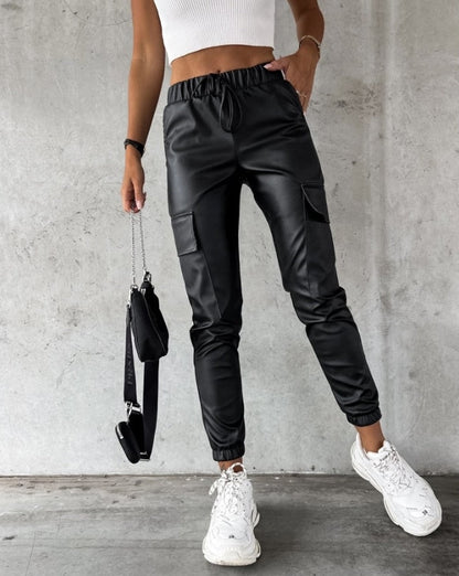 Eveloria Damen Cargo Hose Optik - Eveloria