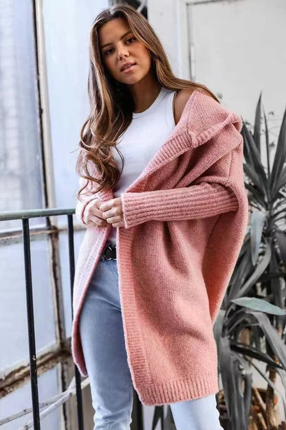Eveloria Damen Fledermaus Strickjacke