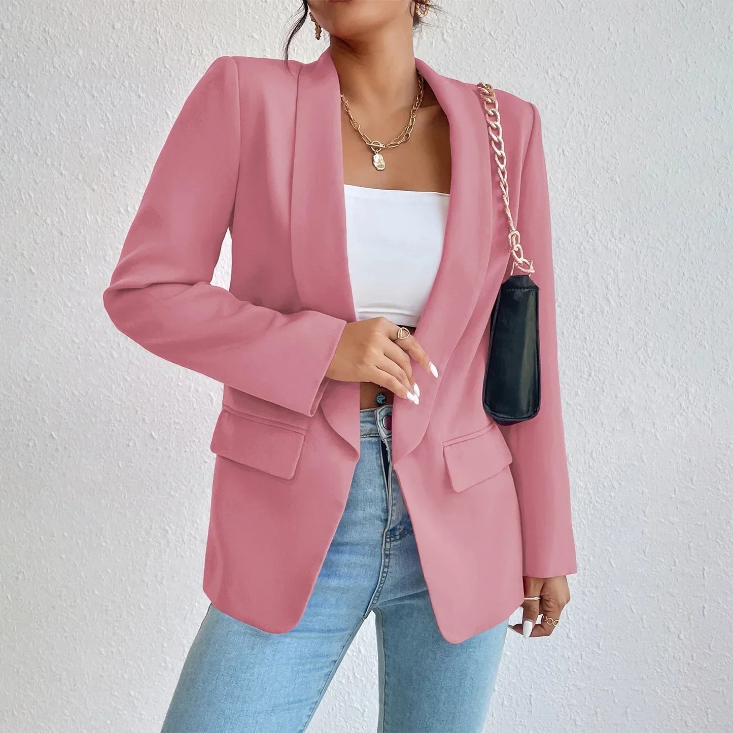 Eveloria Damen Blazer Modisch
