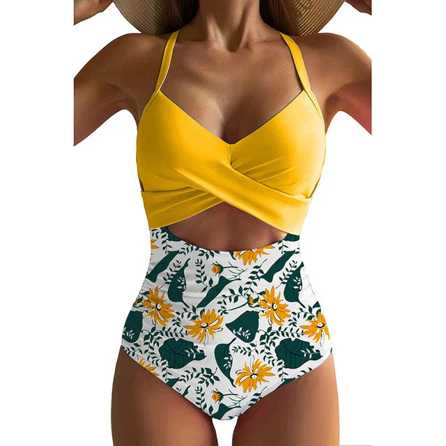 Eveloria Damen Rückenfreies Schwimmanzug