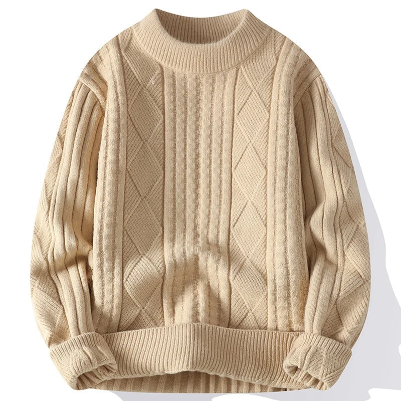 Herrenpullover Diamantmuster Qualität - Norvielle