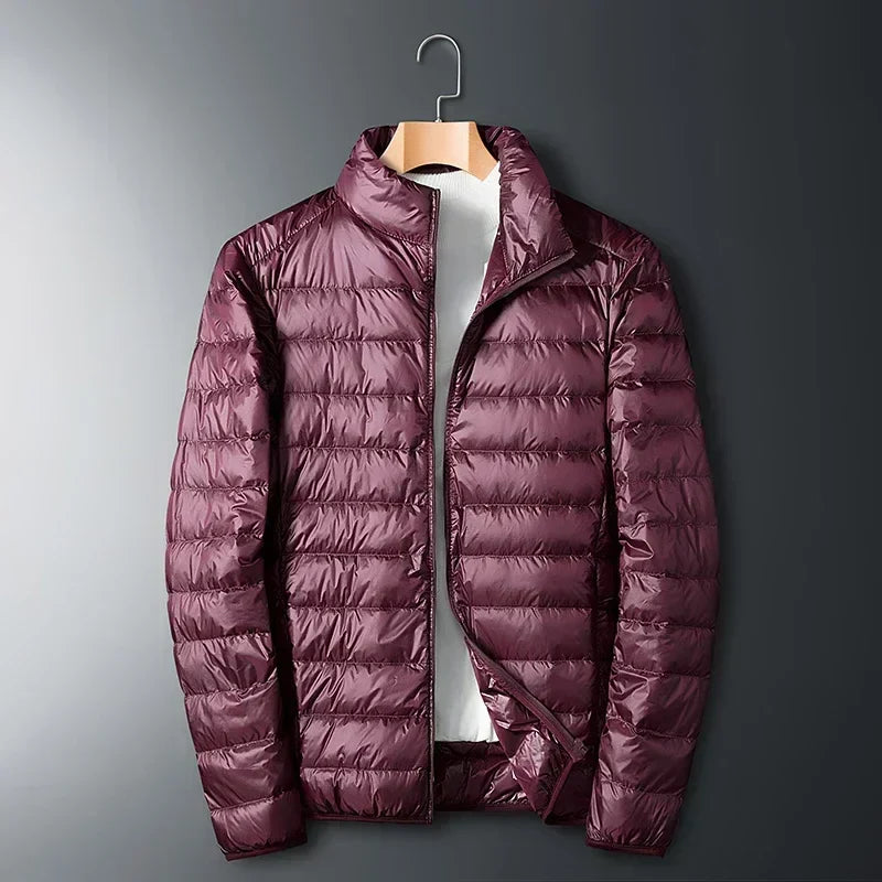 Eveloria Herren Ultraleichte Daunenjacke Entenfedern Leicht - Eveloria