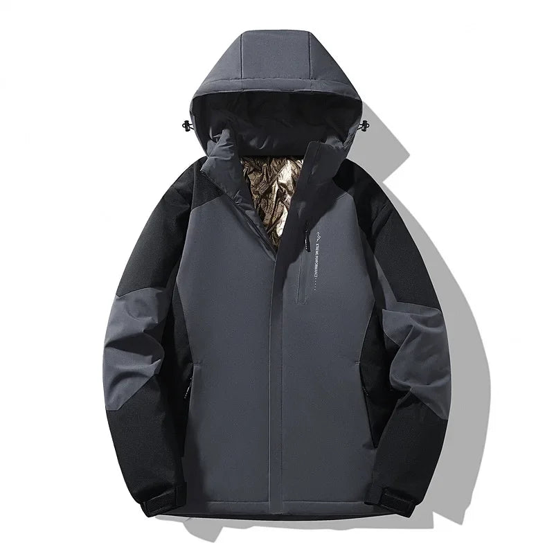 Damen Colorblock Skijacke Winter