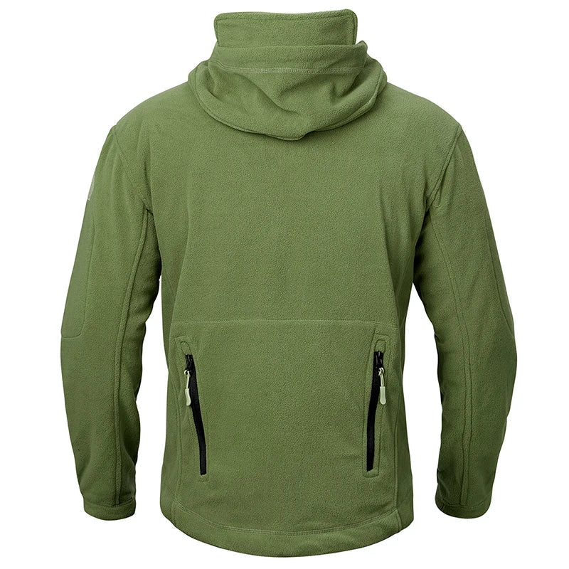 Eveloria Herren Taktische Fleecejacke