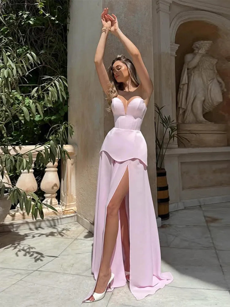 Damen Hochzeitskleid Herzausschnitt