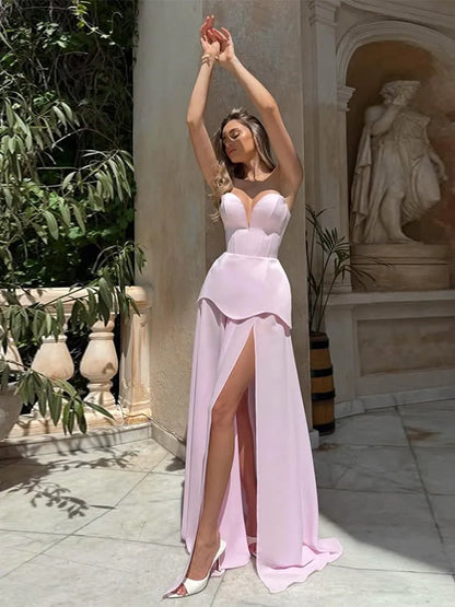 Damen Hochzeitskleid Herzausschnitt