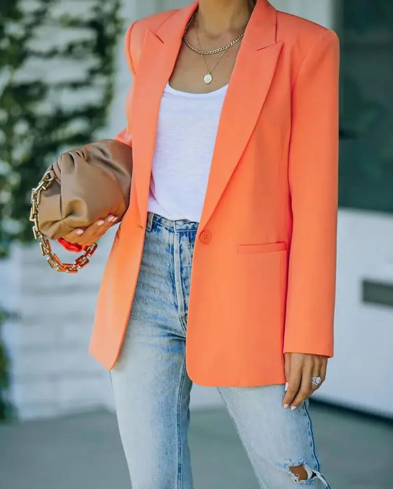 Eveloria Damen Blazer Büro