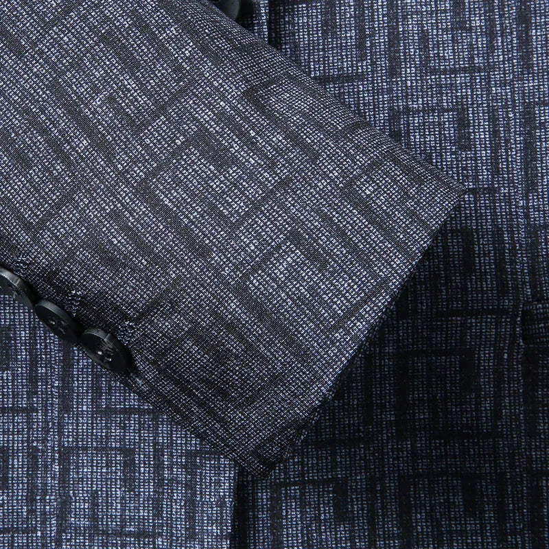 Herren Blazer Geometrisches Muster Modern