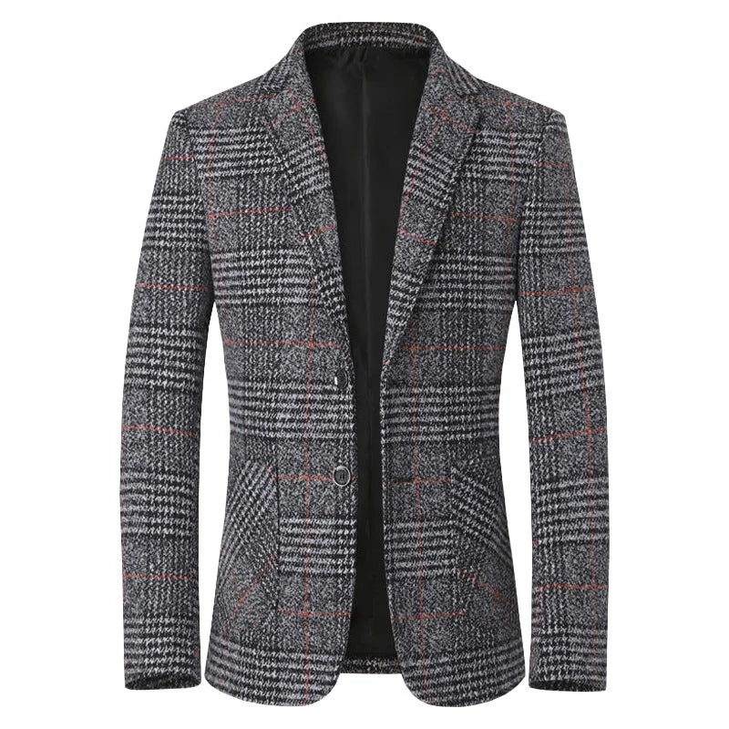Herren Tweed Blazer Elegant