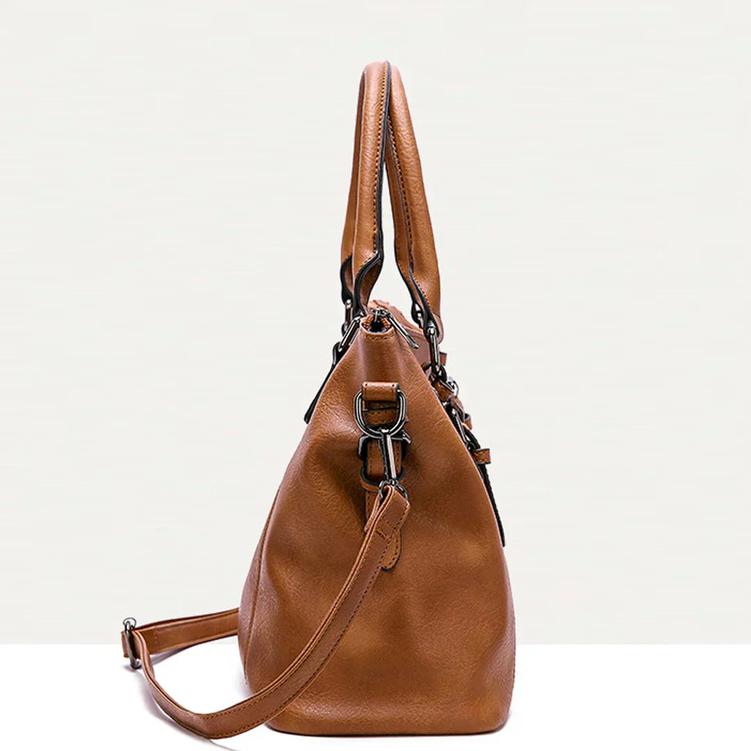 Eveloria Damen Große Handtasche Weiches Material Schulterriemen
