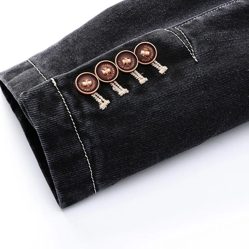 Damen Demin Blazer