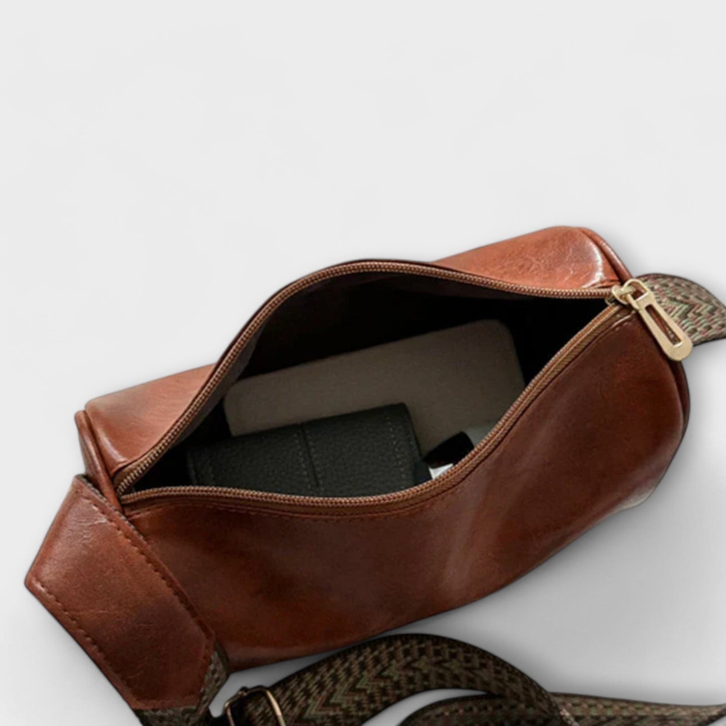 Anke Damen Schultertasche Alltag Leder