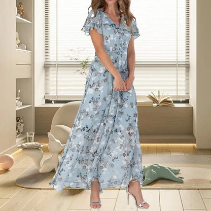 Eveloria Damen Sommerkleid Leicht Pastell