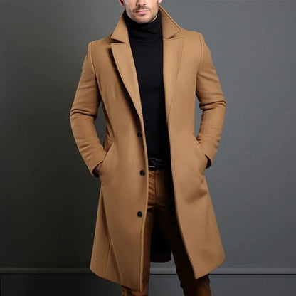 Franz Herren Wollmantel Warm