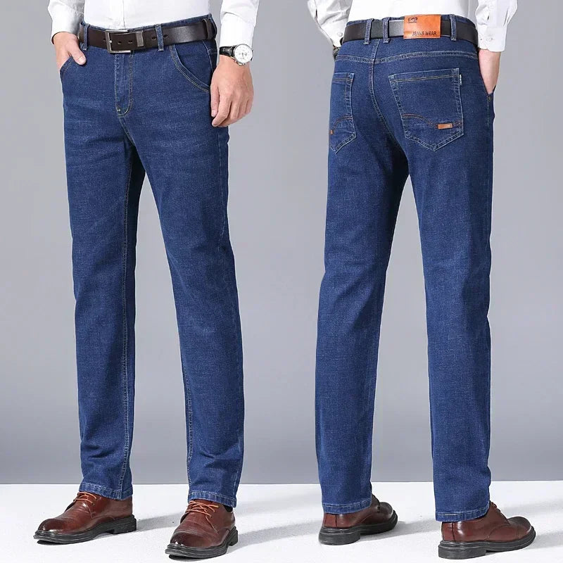 Eveloria Herren Jeans Stretch Denim Schwarz - Eveloria