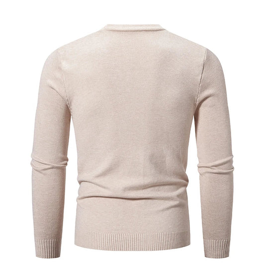Eveloria Herren Sweatshirt Dünnes Freizeitshirt Grau - Eveloria