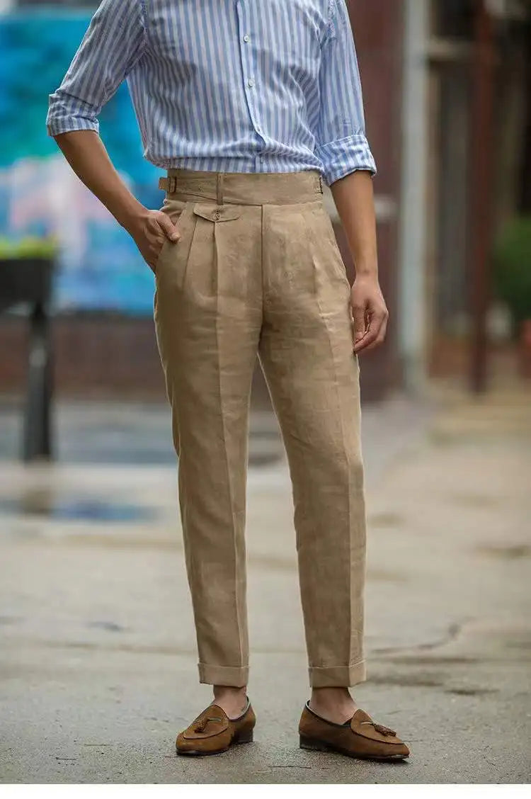 Lukas Damen Hochtaillierte Hosen