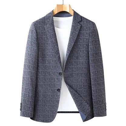 Herren Blazer Geometrisches Muster Modern - Norvielle