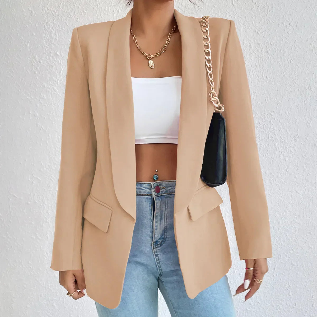 Eveloria Damen Blazer Modisch