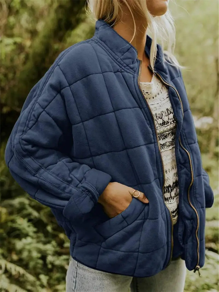 Eveloria Damen Übergangsjacke Oversized
